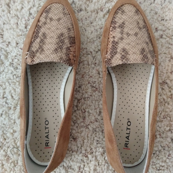 NIB Rialto Suede Loafer Slipon Shoes Size 8.5 - Picture 4 of 7